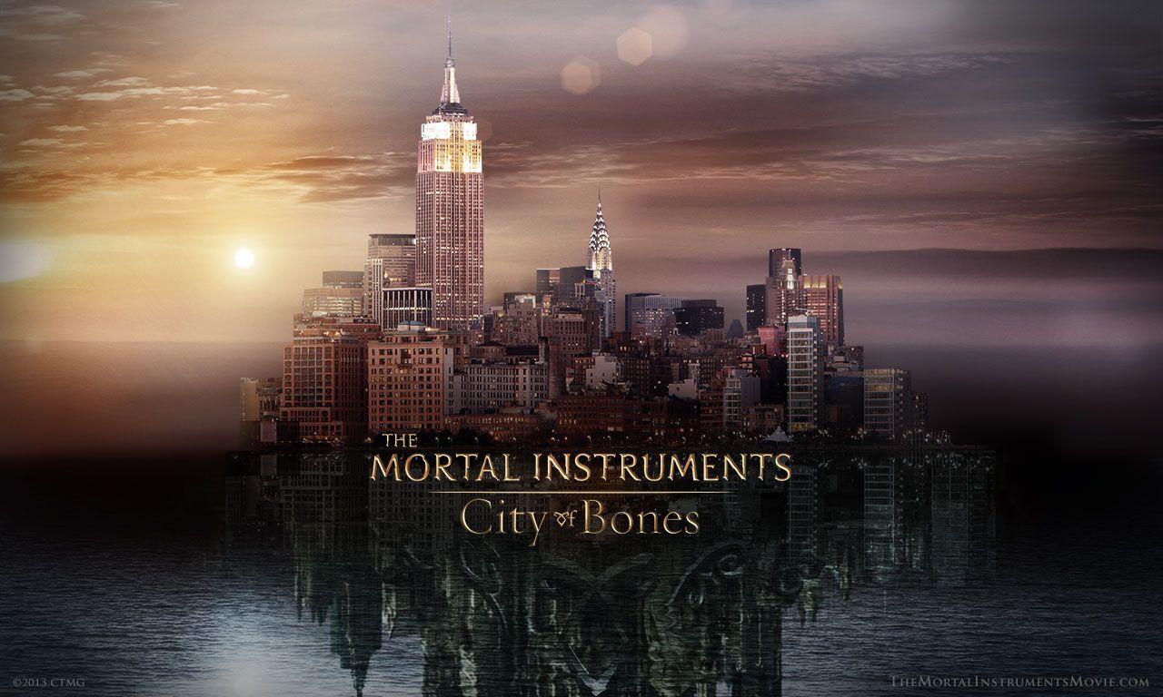 A picture of City of Bones book cover